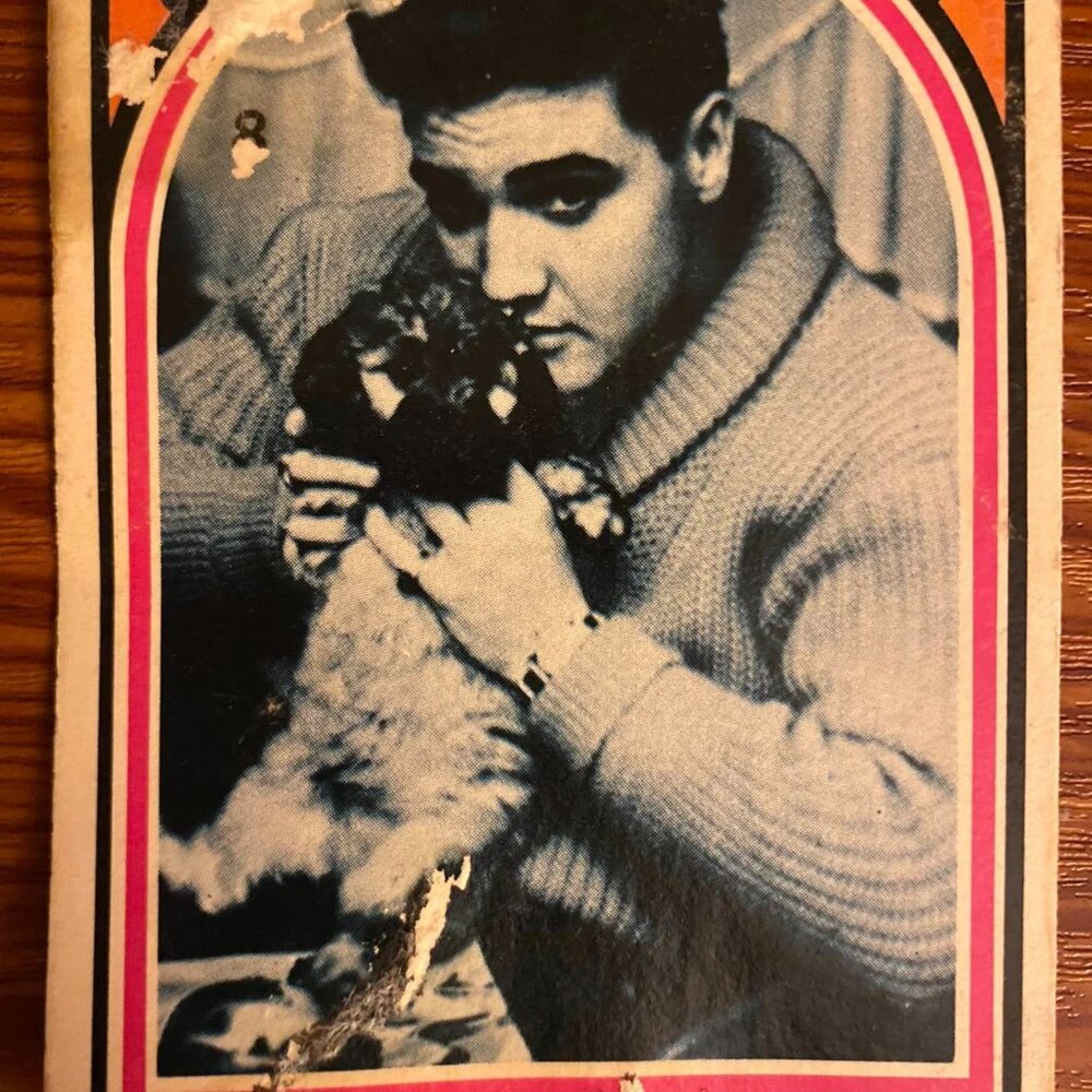 Set of 3 Vintage Elvis Presley Trading Cards